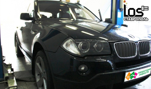 Чип тюнинг, отключение клапана EGR и вихревых заслонок на BMW X3 3.0D 217hp 2010 года выпуска