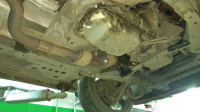 Отключение и удаление катализаторов, установка пламегасителей на Chevrolet Camaro 3.6i 308hp (Фото 6)
